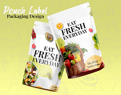 Eat Fresh EveryDay Pouch Design