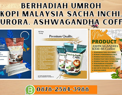 Kopi Malaysia Sacha Inchi Aurora Ashwagandha Coffee