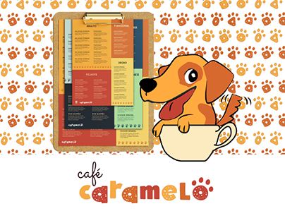 Café Caramelo – Branding