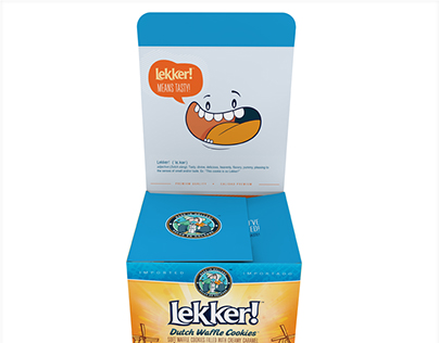 Lekker! Rebrand, Logo and Packaging Design
