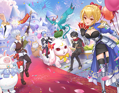 LOADING SCREEN NEW YEAR 2022 - CLOUDSONG VNG