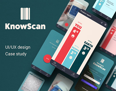 KnowScan UI/UX design