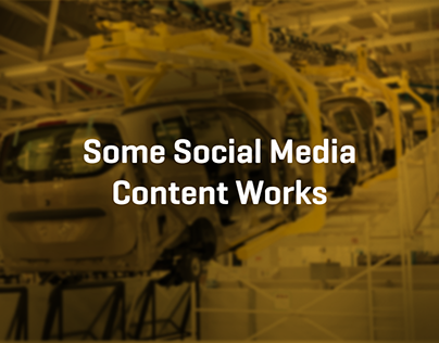 Some Social Media Content Works