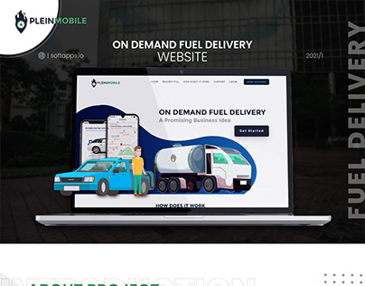 PleinMobile | On Demand Fuel Delivery Website