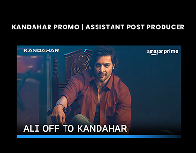 Kandahar | Promo | Ali Fazal | Amazon Prime