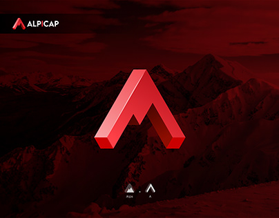Alpicap logo design