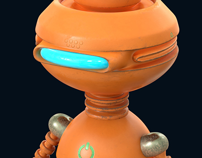 Orange robot