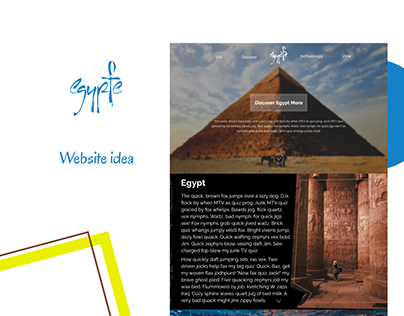 Experience Egypt Website
