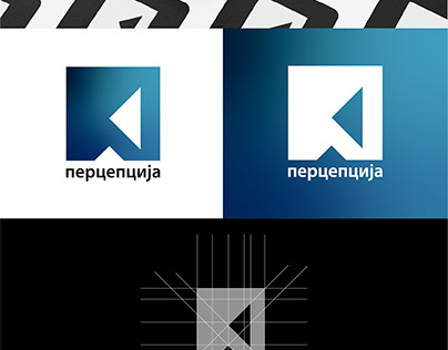 Percepcija- logo design and visual identity