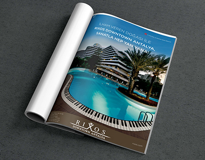 Rixos Downtown Antalya Magazine Ad