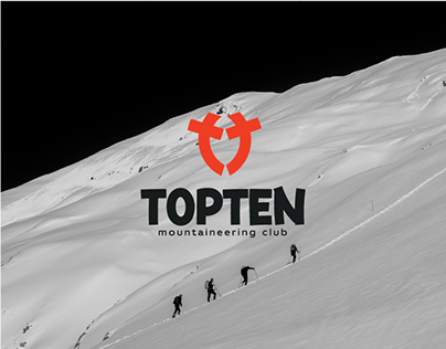 Mountaineering Club "TOPTEN" BRANDING