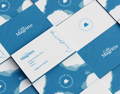 Cafe Magritte Brand Identity
