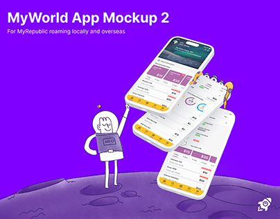MyWorld App Mockup 2