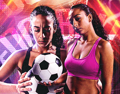 Project thumbnail - Female Footbal Poster