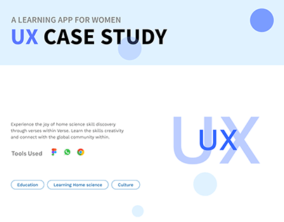 UX/UI case study | Learning app | LearnHer