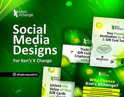 Ken's Xchange - Social Media Design
