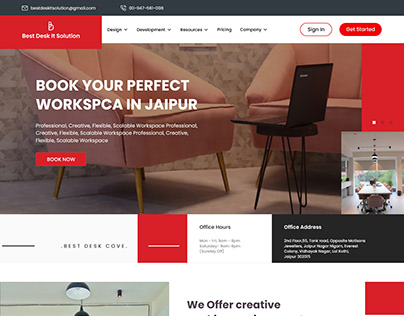Coworking Space- redesign