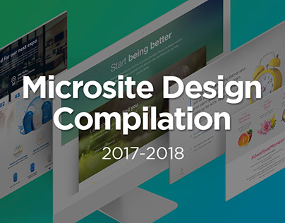 Microsite Design Compilation