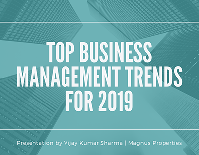 Top Business Management Trends for 2019