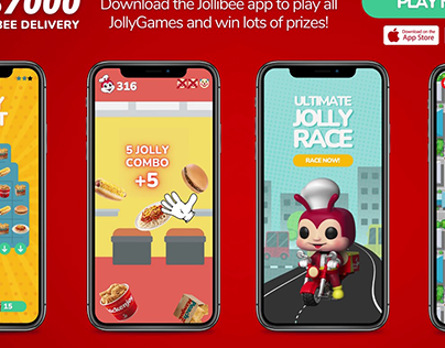 Jollibee App Campaign | "JollyGames"