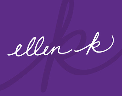 Ellen K Logo & Branding