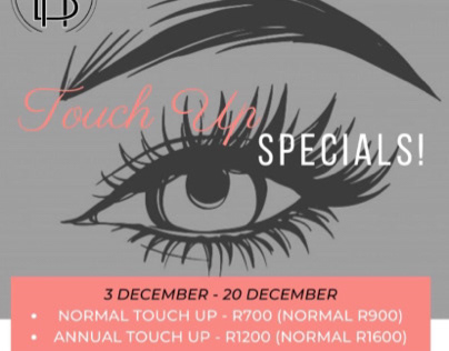 Touch Up Flyer