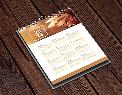 Single Page Calendar Design