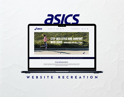 Asics | Website Recreation