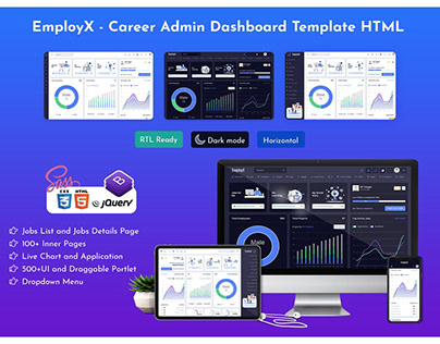 EmployX - Bootstrap 5 Admin Dashboard