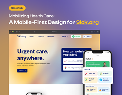 A Mobile-First Design for Sick.org's
