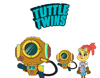 Diseño de props para serie animada "TUTTLE TWINS"