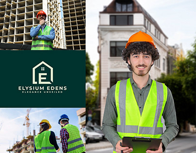 Real estate or construction brand identity