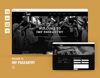 IMF Pageantry Website Design and Development