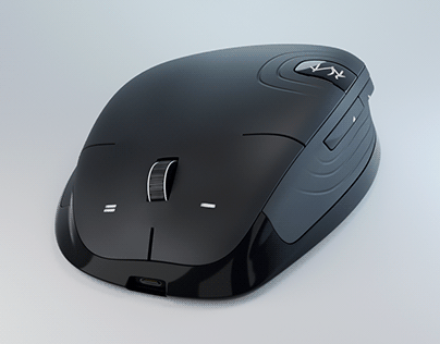 Ergonomic PC mouse