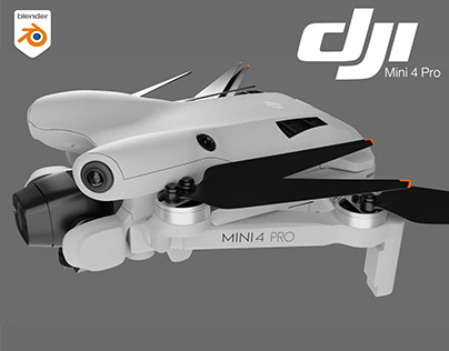 DJI MINI4 PRO 3D model