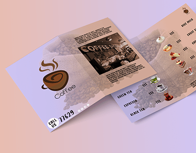 coffee shop menu