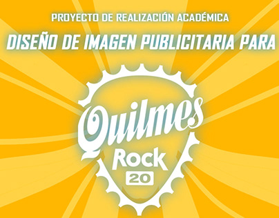 Imagen Publicitaria Quilmes Rock 2020