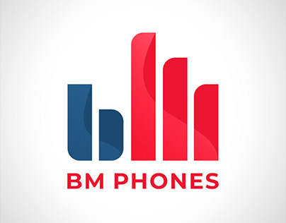 BM Mobile Phones Logo Design