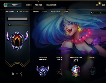 awesome lolboost League of Legends elo boost on Behance