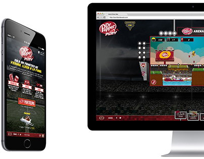 Dr. Pepper Play Microsite