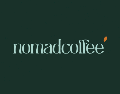 Nomad coffee - Coffee shop and bakery identity
