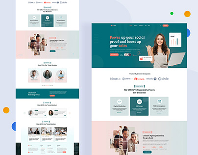 DIGAIV_ Agency Landing page