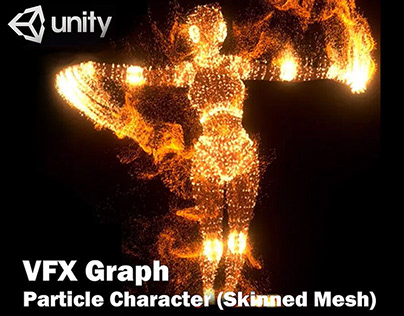 Unity VFX Graph：Particle Character (Skinned Mesh)