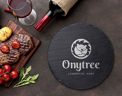 Логотип для уютного семейного кафе Onytree