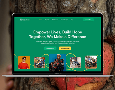 Project thumbnail - NGO Landing Page Design
