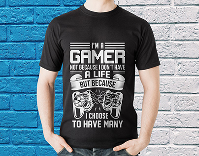 New Gaming T-Shirt Design