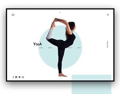 Yoga Studio UI Design (Landing Page)