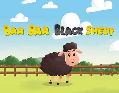 2D Animation: Baa Baa Black Sheep