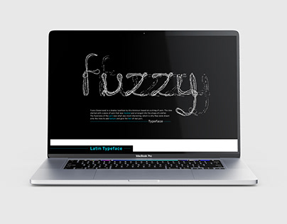 The Fuzzy Typeface