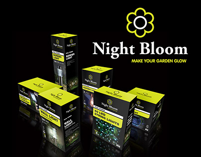 Night Bloom Solar Lights Branding